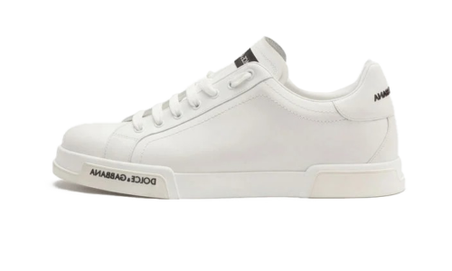 Calfskin nappa Portofino sneakers White