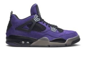 Nike Air Jordan 4 Retro ‘PURPLE SUEDE – BLACK MIDSOLE’